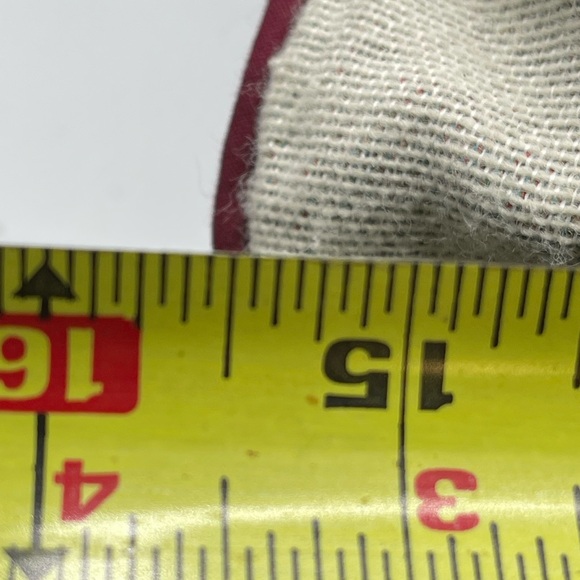 Winter Scene Parent & child Snow People Needle Point Throw Pillow. 15.5” - Picture 8 of 10